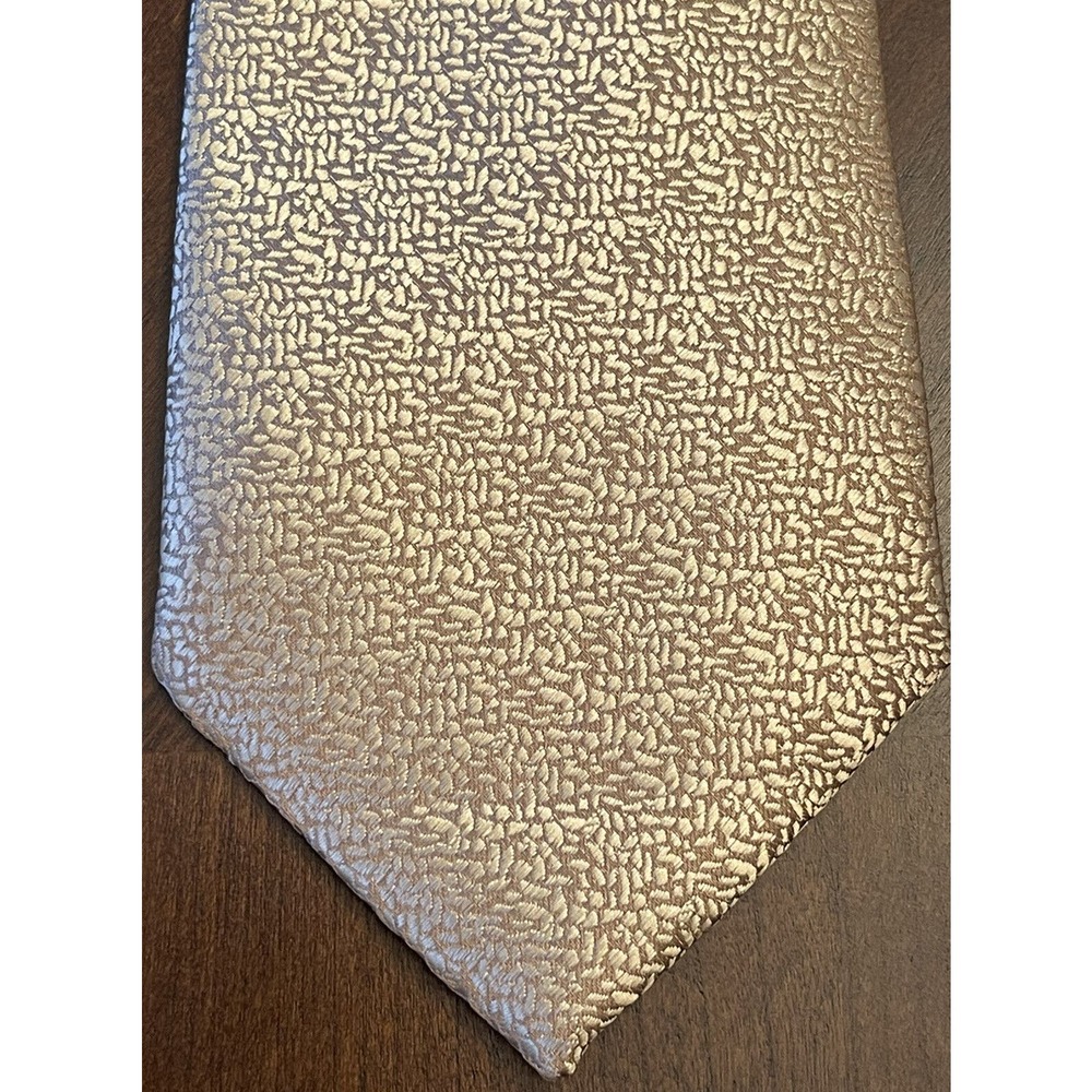 Hi Tie, Gold, Hand Made, 100% Silk, Men’s Neck Tie